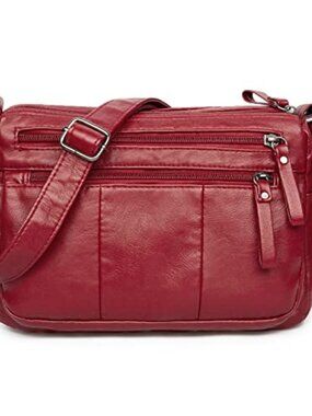 🆕 Purses for Women Soft PU Leather Shoulder Bag Ladies Crossbody Purse